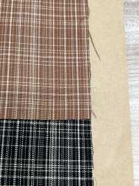 RR6629 Yarn Dyed 60/2 Cotton/ Linen Weave Check[Textile / Fabric] ROKAL Sub Photo