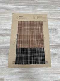 RR6629 Yarn Dyed 60/2 Cotton/ Linen Weave Check[Textile / Fabric] ROKAL Sub Photo