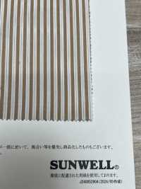 14407 50 Single Thread Cotton Broadcloth Reversible Dobby Stripe[Textile / Fabric] SUNWELL Sub Photo