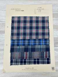 A-1667 Indigo Blend Silk Touch Fuzzy[Textile / Fabric] ARINOBE CO., LTD. Sub Photo