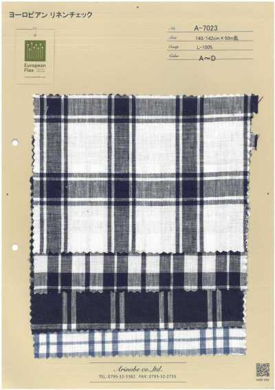 A-7023 European Linen Check