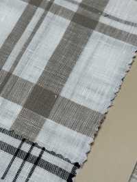 A-7022 European Linen Check[Textile / Fabric] ARINOBE CO., LTD. Sub Photo