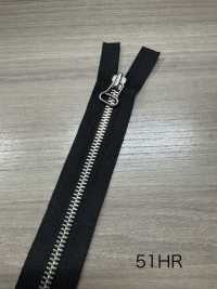 5-N-CO-MR WALDES® Vintage Zipper , German Silver, Size 5, Cotton Tape , Two Way Separator Asahi Zipper Sub Photo