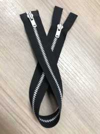 5-AL-CO-MR WALDES® Vintage Zipper Aluminum Size 5 Cotton Tape Two Way Separator Asahi Fastener Sub Photo