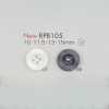 RPB105 Made In Japan Recycled PET Resin 4-Hole Button