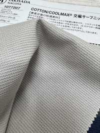 1077207 COTTON / COOLMAX® Interlaced Surf Knit Mercerized EC[Textile / Fabric] Takisada Nagoya Sub Photo