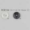 RCB104 Polyester Resin Bordered 4-hole Button