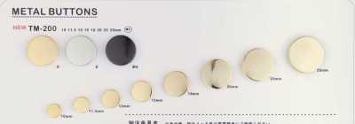 TM-200 Metal Button