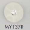 MY137R Polyester Resin Button