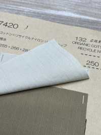 BD7420 Organic Cotton X Recycled Nylon Ripstop[Textile / Fabric] COSMO TEXTILE Sub Photo