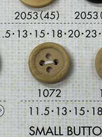 1072 Polyester Resin Bordered 4-hole Button Sub Photo