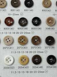 2073 Polyester Resin Bordered 4-hole Button Sub Photo