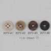 2073 Polyester Resin Button With Rim And 4 Holes