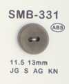 SMB-331 ABS Small Button, 2-Hole