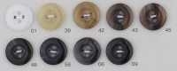 OP178 Polyester Resin Bordered 4-hole Button Sub Photo