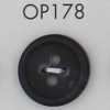 OP178 Polyester Resin Button With Rim, 4-hole