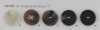 OP282 Polyester Resin 4-hole Imitation Buffalo Horn Button