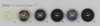 OP262 Polyester Resin Buffalo Horn-style 4-hole Button