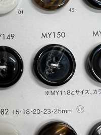 MY150 Polyester Resin Bordered 4-hole Button DAIYA BUTTON(DAIYA BUTTON) Sub Photo