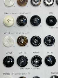 MY150 Polyester Resin Bordered 4-hole Button DAIYA BUTTON(DAIYA BUTTON) Sub Photo