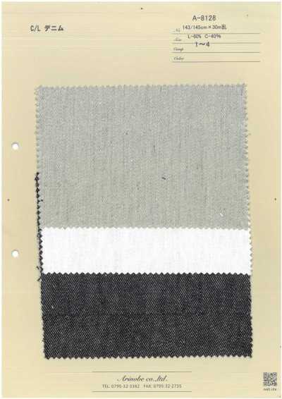 A-8128 Cotton/Linen Denim