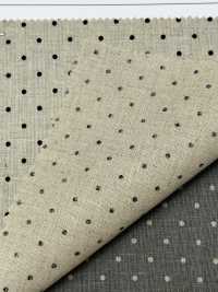 DOT-7100-1 Linen Loomstate Pin Dot[Textile / Fabric] HOKKOH Sub Photo