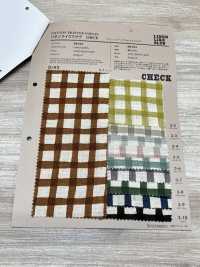 88194 SEVENBERRY® Linen-Like Slub Cloth Dot, Stripe, And Check[Textile / Fabric] VANCET Sub Photo