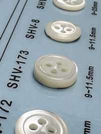 SHV173 4-hole, Bordered Shell Button DAIYA BUTTON Sub Photo