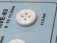 RVE83 4-hole, Bordered Shell Button DAIYA BUTTON Sub Photo