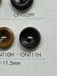 ONT11H Natural Material Corozo Nut 4 Hole Button DAIYA BUTTON Sub Photo