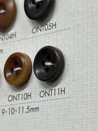 ONT11H Natural Material Corozo Nut 4 Hole Button DAIYA BUTTON Sub Photo