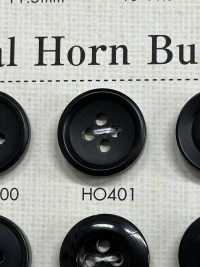 HO401 Natural Real Buffalo Horn 4-hole Button DAIYA BUTTON Sub Photo