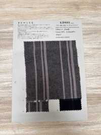 KB9001 Linen/Cotton Yarn-dyed Random Stripes[Textile / Fabric] KOYAMA Sub Photo