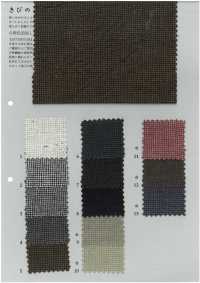 KB9005 Linen/Cotton Yarn-dyed Houndstooth[Textile / Fabric] KOYAMA Sub Photo