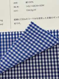 53005 CM50 Thread Broadcloth Gingham (Wide Width)[Textile / Fabric] VANCET Sub Photo