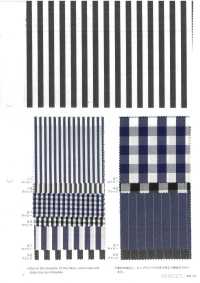 53105 CM80/2 Broadcloth Stripe & Gingham[Textile / Fabric] VANCET Sub Photo