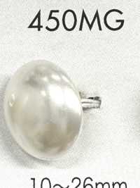 450MG Pearl-like Urea Material Gold Half-ring Shank Button[Buttons] DAIYA BUTTON Additional Images