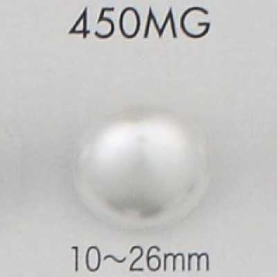 Pearl-like Urea Material Gold Half-ring Shank Button
