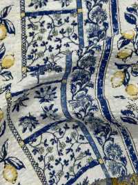 7025-615-5 60 Lawn Ripple (Provence Stripe)[Textile / Fabric] HOKKOH Sub Photo