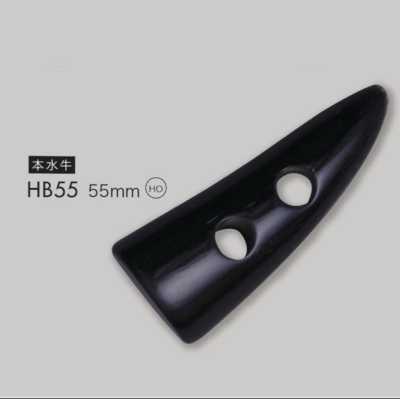 HB55 Real Buffalo Horn Toggle Button