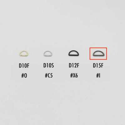 D15F YKK Add-on Pull Tab D Ring For Slider 15MM (For Size 5 And Up)