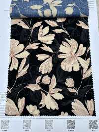 7025-815-1 CR Lawn(Line Floral)[Textile / Fabric] HOKKOH Sub Photo