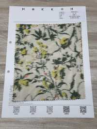 7025-815-2 CR Lawn(Kasuri Flower)[Textile / Fabric] HOKKOH Sub Photo