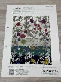 28093 60 Thread Lawn Floral Print[Textile / Fabric] SUNWELL Sub Photo