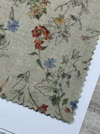 7025-715-1 Linen 45% Cloth[Textile / Fabric] HOKKOH Sub Photo