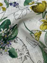 8025-780-1 100% Linen, Printed[Textile / Fabric] HOKKOH Sub Photo