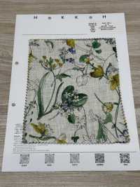 8025-780-1 100% Linen, Printed[Textile / Fabric] HOKKOH Sub Photo