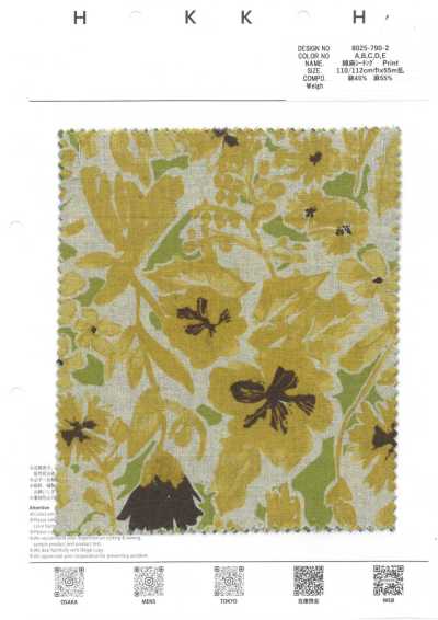 8025-790-2 Cotton Linen Sheeting