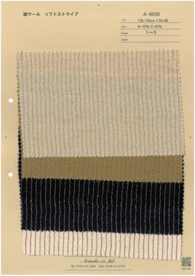 A-8056 Cotton-Wool Soft Stripe