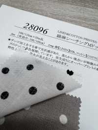 28096 Linen Loomstate Medium Dot Print[Textile / Fabric] SUNWELL Sub Photo